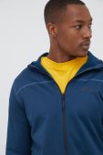 Спортивна кофта Jack Wolfskin Horizon чоловіча  однотонна колір блакитний