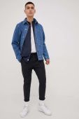 Джинсова куртка Solid чоловіча перехідна колір блакитний