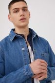 Джинсова куртка Solid чоловіча перехідна колір блакитний