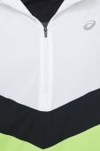 Бігова куртка Asics Lite-show колір білий перехідна