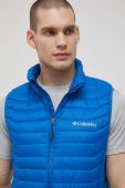 Спортивна безрукавка Columbia Powder Pass перехідна 1842414-010 колір блакитний