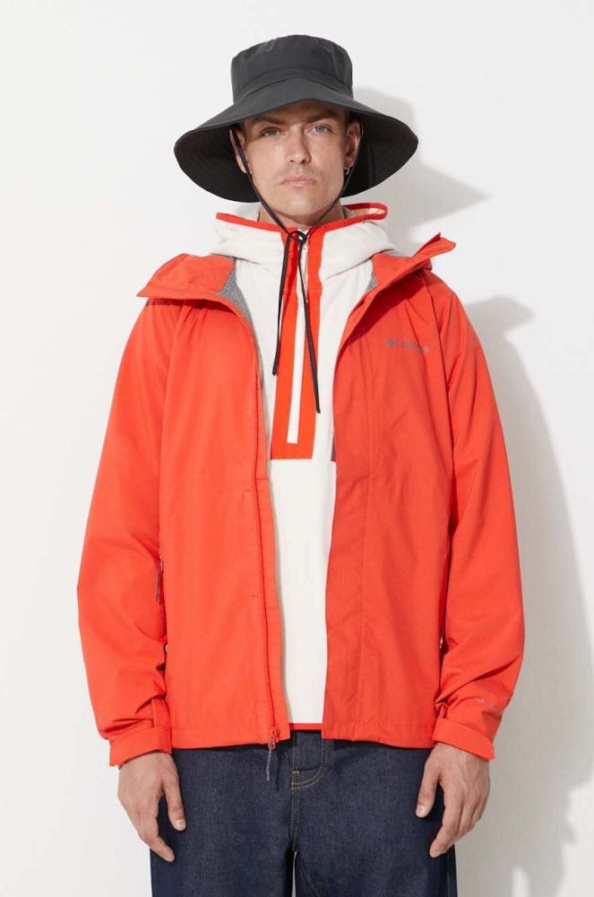 Куртка outdoor Columbia Earth Explorer колір червоний 1988612-432