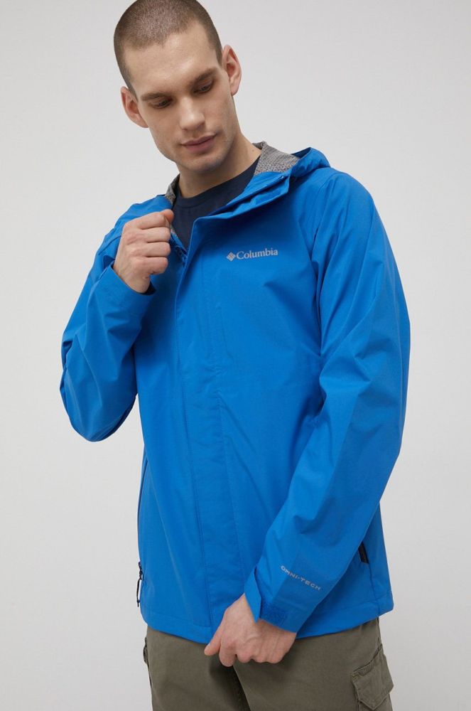 Куртка outdoor Columbia Earth Explorer 1988612-432 колір блакитний
