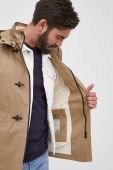 Куртка Sisley чоловіча колір бежевий перехідна (2148386)