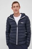 Куртка BOSS BOSS ATHLEISURE чоловіча колір синій перехідна