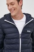 Куртка BOSS BOSS ATHLEISURE чоловіча колір синій перехідна