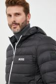 Куртка BOSS BOSS ATHLEISURE чоловіча колір чорний перехідна