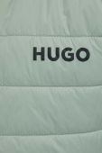 Безрукавка HUGO чоловічий колір зелений перехідний