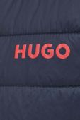 Безрукавка HUGO чоловічий колір синій перехідний