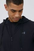 Тренувальна кофта Under Armour 1370499 чоловіча колір чорний однотонна