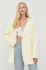 Піджак For Love & Lemons колір жовтий oversize однотонна