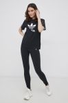 Легінси adidas Originals Adicolor HD2352 жіноче колір чорний гладке HD2352-BLACK