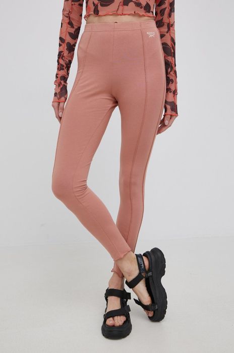 Легінси Reebok Classic H58685 жіночі колір помаранчевий однотонні