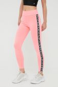 Легінси Deha жіночі колір рожевий з принтом