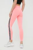 Легінси Deha жіночі колір рожевий з принтом