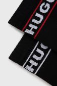 Шкарпетки HUGO жіночі колір чорний (2257401)