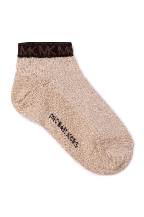 Дитячі шкарпетки Michael Kors колір золотий