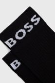 Шкарпетки BOSS (2-pack) чоловічі колір чорний (2739762)