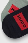Шкарпетки HUGO 2-pack чоловічі колір сірий (3282132)