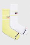 Шкарпетки Tommy Jeans 2-pack колір бежевий (2992337)