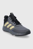 Дитячі черевики adidas GZ3381 колір сірий