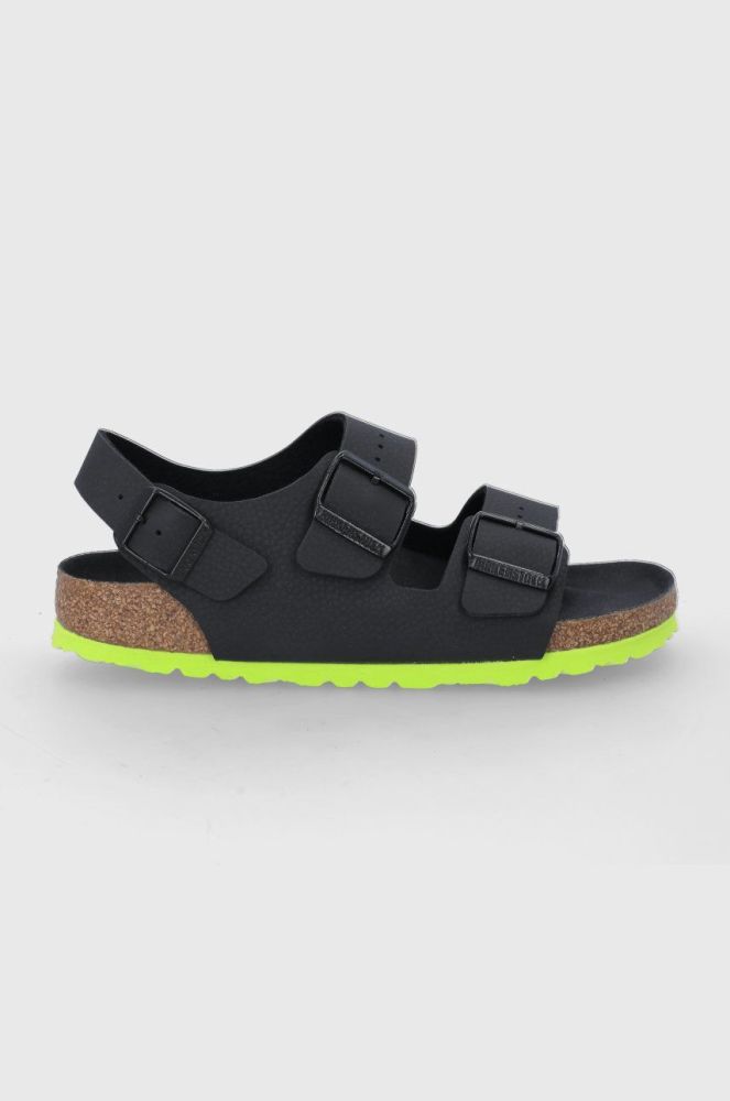 Дитячі сандалі Birkenstock колір чорний (2021462)