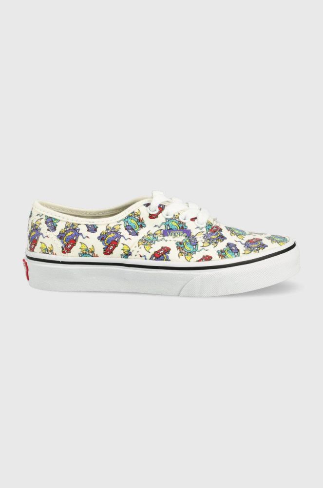 Дитячі кеди Vans колір бежевий
