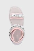 Сандалі Guess Richard жіночі колір рожевий на платформі