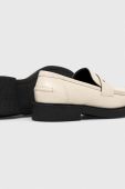 Шкіряні мокасини Vagabond Shoemakers ALEX W жіночі колір бежевий на плоскому ходу