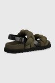 Сандалі Surface Project жіночі колір зелений на платформі