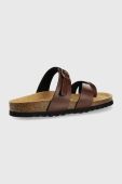 Шльопанці Surface Project жіночі колір коричневий
