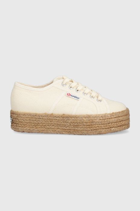 Кеди Superga жіночі колір бежевий (2276947)