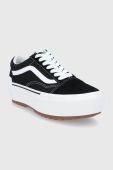 Кеди Vans UA Old Skool Stacked жіночі колір чорний VN0A4U155ZN1-BLACK