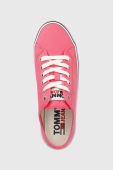 Кеди Tommy Jeans жіночі колір рожевий