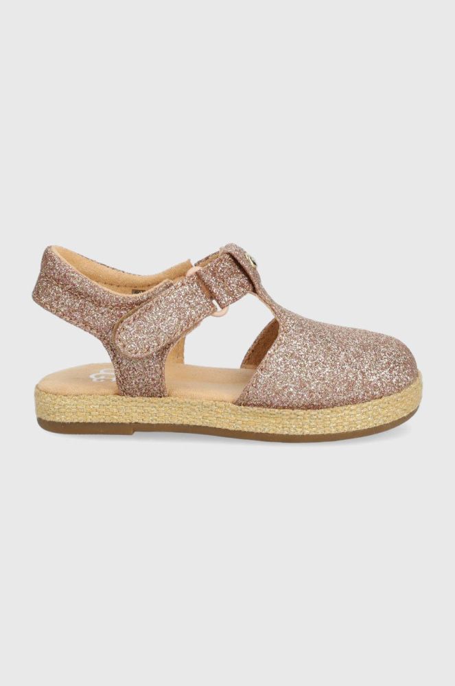 Дитячі сандалі UGG Emmery колір золотий