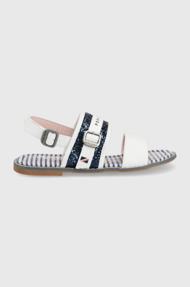 Дитячі сандалі Pepe Jeans колір білий (2257760)