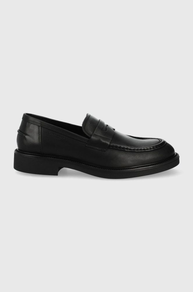 Шкіряні мокасини Vagabond Shoemakers Alex M чоловічі колір чорний (2235225)
