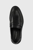 Шкіряні мокасини Vagabond Shoemakers Alex M чоловічі колір чорний (2235225)
