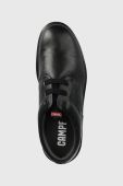 Шкіряні туфлі Camper Atom Work чоловічі колір чорний