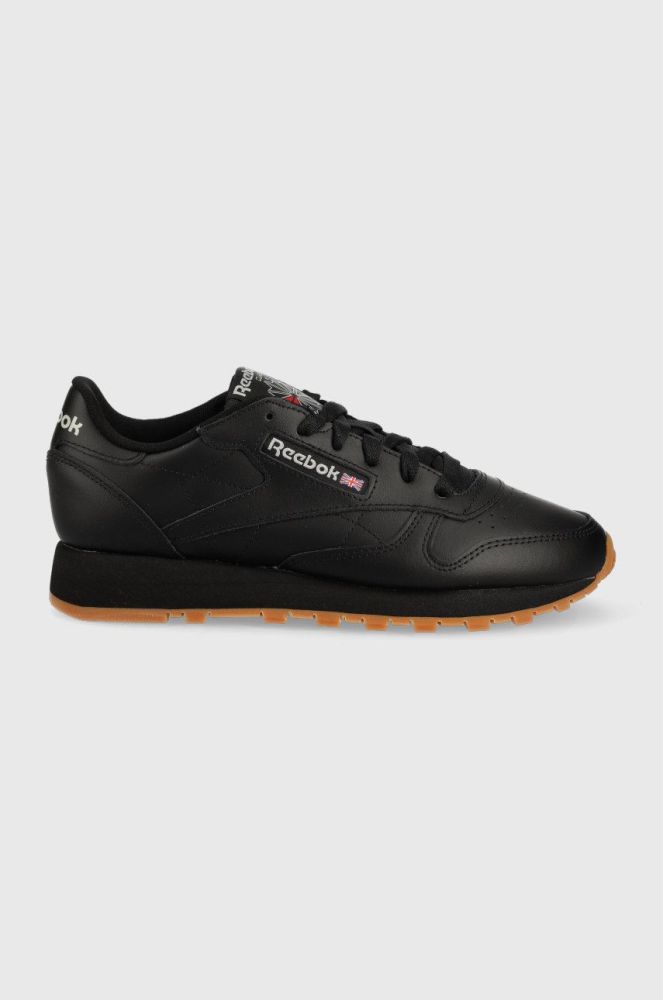 Шкіряні кросівки Reebok Classic GY0954 колір чорний GY0954-CBL/GR/RB