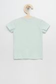 Футболка для немовлят Name it колір зелений