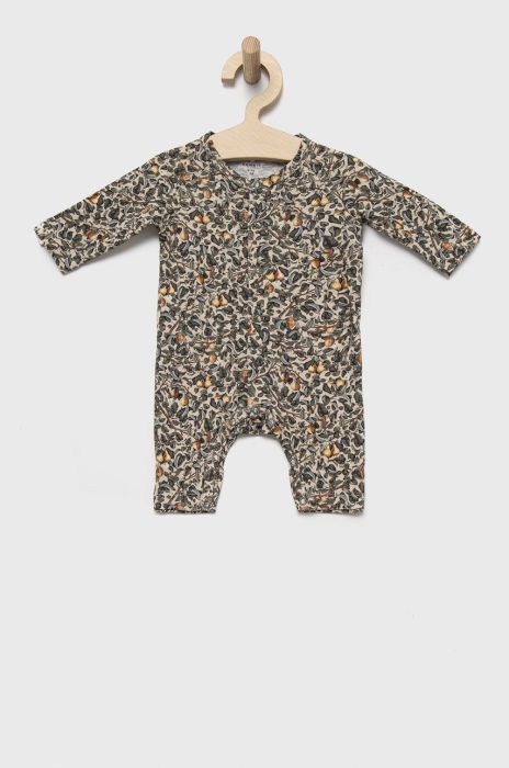 Боді для немовлят Name it колір зелений