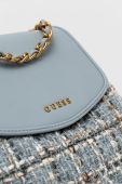 Рюкзак Guess жіночий малий візерунок колір блакитний