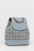 Рюкзак Guess жіночий малий візерунок колір блакитний