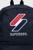 Рюкзак Superdry жіночий колір синій великий з принтом (2203366)