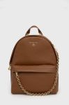 Шкіряний рюкзак MICHAEL Michael Kors жіночий колір коричневий малий однотонний (2102982)
