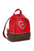 Дитячий рюкзак Michael Kors колір червоний малий візерунок