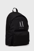 Рюкзак Armani Exchange чоловічий колір чорний великий з принтом