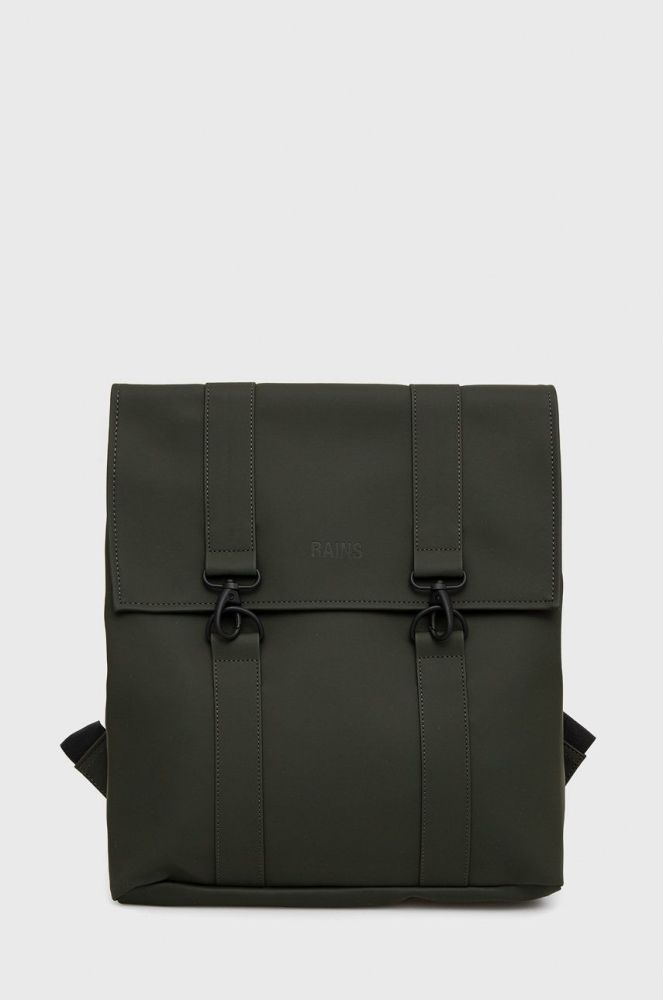 Рюкзак Rains 12130 Msn Bag колір зелений великий однотонний 12130.03-Green