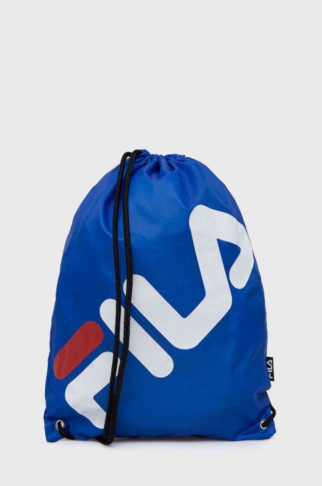 Рюкзак Fila з принтом колір блакитний